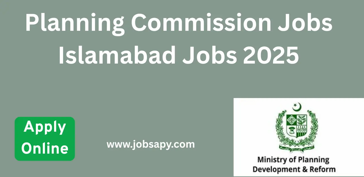Planning Commission Jobs Islamabad Jobs 2025